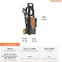 Miniatura de Truper HILA-1800 Hidrolavadora Eléctrica 1800 PSI Naranja/Negro Modelo HILA-1800 Código 101594