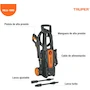 Miniatura de Truper HILA-1800 Hidrolavadora Eléctrica 1800 PSI Naranja/Negro Modelo HILA-1800 Código 101594