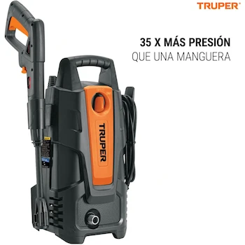 Imagen 5 de Truper Hidrolavadora Eléctrica HILA-1500 1500 PSI Naranja/Negro