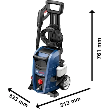 Imagen 5 de Bosch Hidrolavadora Eléctrica GHP 200 2000 PSI 127 V Compacta 8 kg Manguera 6 m