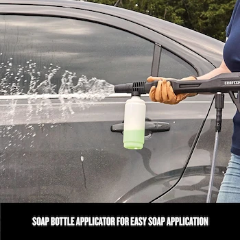 Imagen 5 de Craftsman Lavadora Eléctrica a Presión de Agua Fría Roja 1700 PSI Máx 1.2 GPM Modelo CMEPW1700 con Cable