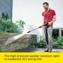 Miniatura de Kärcher Lavadora a Presión Eléctrica K3 Control de Potencia, Color Amarillo/Negro, Modelo 1.676-100.0, Serie K3, Máximo 2100 PSI, 1.45 GPM, Manguera de 25 Pies, 2 Varillas de Pulverización, Dimensiones 11.7 x 11 x 26.7 Pulgadas, Peso 12.2 Libras