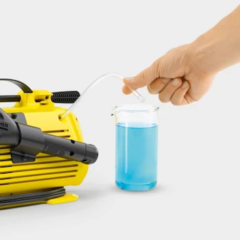 Imagen 2 de Kärcher Hidrolavadora Eléctrica K2 Horizontal Basic Amarilla 1600 PSI 1400W Compacta de Alta Presión para Hogar