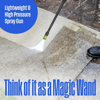 Imagen 4 de Westinghouse ePX3050 - Lavadora a Presión Eléctrica Negra, Serie ePX, 2100 PSI Máximo, 1.76 GPM Máximo, con Cañón de Espuma, Manguera de 20 Pies, Dimensiones 12.4 x 11.3 x 25.8 Pulgadas, Peso 14 Libras