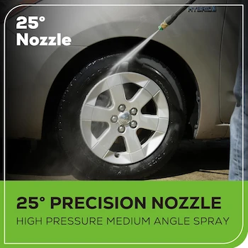 Imagen 4 de Greenworks Hidrolavadora o Lavadora a Presión GPW1602 Premium 1600 PSI, 13 Amp, 1.2 GPM, Dimensiones 46.99 x 26.11 x 22.2 cm, Peso 7.7 kg