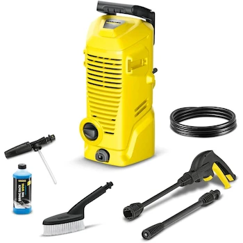 Imagen de referencia para Kärcher Hidrolavadora Eléctrica K1 Car Kit Amarillo/Negro Modelo 1.600-023.0 Compacta con Manguera 3m