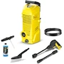 Miniatura de Kärcher Hidrolavadora Eléctrica K1 Car Kit Amarillo/Negro Modelo 1.600-023.0 Compacta con Manguera 3m