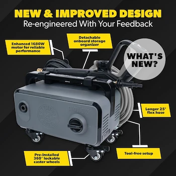 Imagen 4 de Chemical Guys ProFlow PM2000 Pro Performance Hidrolavadora Eléctrica de Presión Portátil Compacta Gris