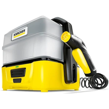 Imagen de referencia para Kärcher OC 3 Plus Lavadora a Presión Portátil con Batería de Litio Tanque de Agua Extraíble 7 Litros Amarillo/Negro Mobile Outdoor Cleaner