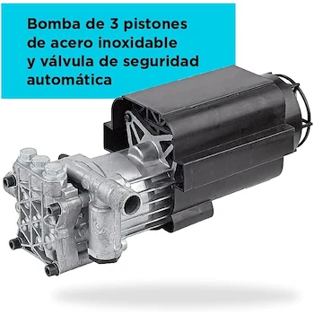 Imagen 4 de BLACK+DECKER Hidrolavadora Eléctrica de Alta Presión BW15-B3 Naranja/Negro