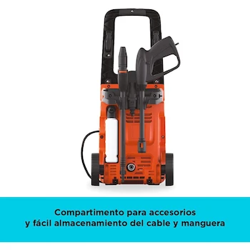 Imagen 5 de BLACK+DECKER Hidrolavadora Eléctrica de Alta Presión BW15-B3 Naranja/Negro
