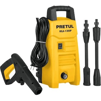 Imagen 1 de Hidrolavadora Eléctrica Pretul HILA-1300P Color Amarillo/Negro Modelo HILA-1300P Código 26014
