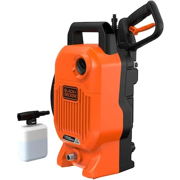 Imagen de referencia para BLACK+DECKER Lavadora Eléctrica a Presión Agua Fría Modelo BEPW1700 Naranja/Negro