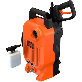 Imagen 4 de BLACK+DECKER Lavadora Eléctrica a Presión Agua Fría Modelo BEPW1700 Naranja/Negro