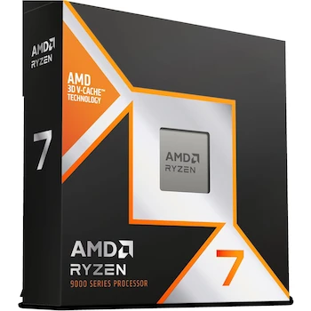 Imagen 2 de AMD Ryzen 7 9800X3D 8-Core 16-Thread Desktop Processor Socket AM5 Zen 5 4.7GHz Base 5.2GHz Boost 104MB Cache Integrated Radeon Graphics