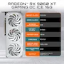 Miniatura de GIGABYTE Radeon RX 9060 XT Gaming OC Ice 16G Tarjeta Gráfica Blanca 16GB GDDR6