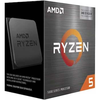 Imagen de referencia para AMD Ryzen 5 5500X3D Procesador de Escritorio, 6 Núcleos 12 Hilos, Socket AM4, Serie Ryzen 5000, Negro