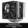Miniatura de Thermalright Peerless Assassin 120 SE Enfriador de Aire para CPU Doble Torre Gris Modelo Peerless Assassin 120 SE 155mm Altura Compatible AMD AM4 AM5 Intel LGA 1150 1151 1155 1156 1200 1700