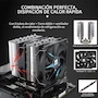 Miniatura de Thermalright Peerless Assassin 120 SE Enfriador de Aire para CPU Doble Torre Gris Modelo Peerless Assassin 120 SE 155mm Altura Compatible AMD AM4 AM5 Intel LGA 1150 1151 1155 1156 1200 1700