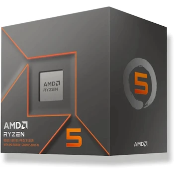 Imagen de referencia para Procesador AMD Ryzen 5 8500G, Serie Ryzen 8000G, Modelo 100-100000931BOX, 6 Núcleos, 12 Hilos, Caché 16MB L3, Frecuencia Base 3.5GHz, Máximo Boost 5.0GHz, Socket AM5, Gráficos AMD Radeon 740M, TDP 65W