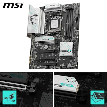 Imagen 3 de MSI B850 Gaming Plus WiFi - Placa Base ATX, Color Negro, Modelo B850 GAMING PLUS WIFI, Serie Gaming Plus, Tamaño 305x244 mm
