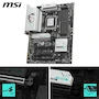 Miniatura de MSI B850 Gaming Plus WiFi - Placa Base ATX, Color Negro, Modelo B850 GAMING PLUS WIFI, Serie Gaming Plus, Tamaño 305x244 mm