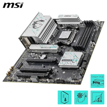 Imagen 4 de MSI B850 Gaming Plus WiFi - Placa Base ATX, Color Negro, Modelo B850 GAMING PLUS WIFI, Serie Gaming Plus, Tamaño 305x244 mm
