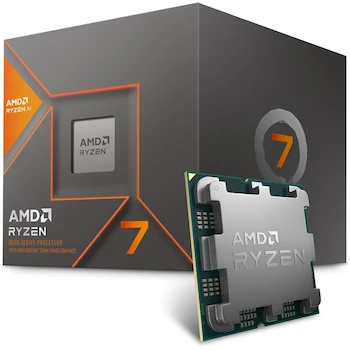 Imagen de referencia para Procesador AMD Ryzen 7 8700G para Sobremesa, Serie Ryzen 7, Modelo 8700G, ASIN B0CQ4JBKW3, Socket AM5, Caché 16MB