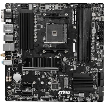 Imagen 2 de MSI ProSeries B550M PRO-VDH WiFi Placa Base Micro-ATX AMD B550 Socket AM4 DDR4 4 Ranuras Máx 128GB 2 Ranuras M.2 4 Puertos SATA USB 3.2 Gen 1 Wi-Fi AC Bluetooth 4.2 LAN Gigabit Realtek ALC892/ALC897 VGA HDMI DisplayPort