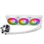 Miniatura de Thermalright FW360 White ARGB 360mm AIO CPU Liquid Cooler with 2.4" Magnetic Absorption IPS LCD Screen 320x240 Resolution for AMD AM4/AM5 Intel LGA1700/1851