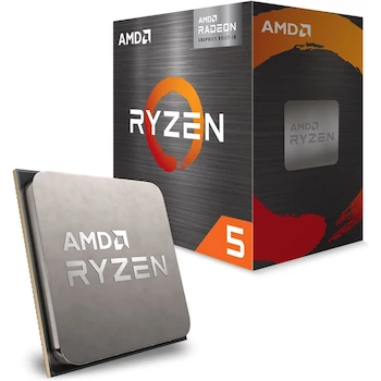 Imagen de referencia para AMD Ryzen 5 5600GT Processor - 6 Cores, 12 Threads, 3.6 GHz Base, 4.6 GHz Boost, 16 MB L3 Cache, Integrated Radeon Vega 7 Graphics, Socket AM4, 65 W TDP, DDR4-3200 Support, Model 100-100001488BOX