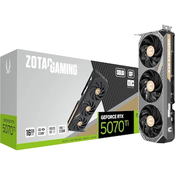 Imagen de referencia para ZOTAC Gaming GeForce RTX 5070 Ti SOLID SFF OC 16GB GDDR7 256-bit ZT-B50710J3-10P
