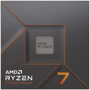 Imagen 5 de Procesador AMD Ryzen™ 7 7700X Serie 7000, Modelo 7700X, 8 Núcleos, 16 Hilos, Socket AM5, Caché 40 MB, Proceso 5 nm, Gráficos Integrados AMD Radeon, Dimensiones 40 mm x 40 mm, Peso 79 g, Color Plata