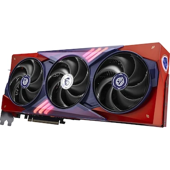 Imagen 3 de MSI GeForce RTX 5070 Ti 16G Gaming MLG Edition OC Red Graphics Card, 16GB GDDR7 256-bit Memory, NVIDIA Blackwell Architecture, Dimensions 16.14 x 4.53 x 8.66 inches