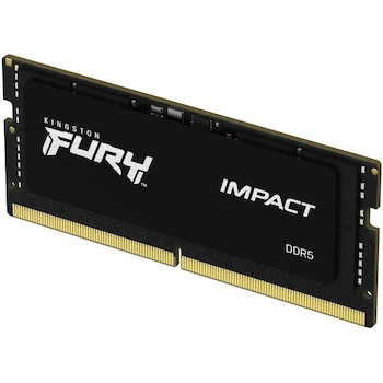 Imagen 2 de Kingston FURY Impact DDR5 SODIMM Memoria para Laptop 32GB (1x32GB) Negro KF548S38IB-32