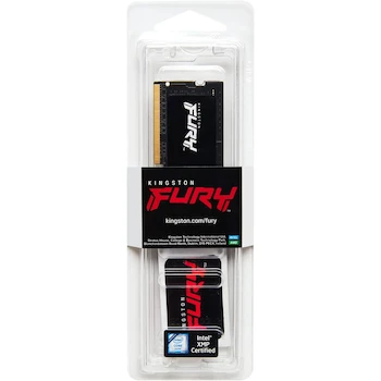 Imagen 4 de Kingston FURY Impact DDR5 SODIMM Memoria para Laptop 32GB (1x32GB) Negro KF548S38IB-32