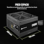 Miniatura de Corsair CX Series CX650 ATX 650W Fuente de Alimentación No Modular - Color Negro - Versión NA - Número de Parte CP-9020278-NA - Peso 2.32kg - Longitud 125mm