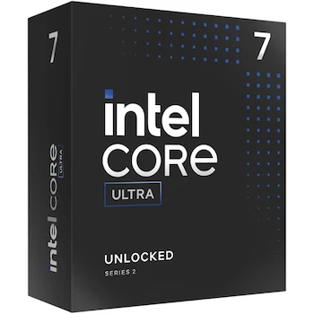 Imagen alusiva al producto Intel Core Ultra 7 265K Procesador de Escritorio Desbloqueado Serie 2 Arrow Lake 20 Cores Socket LGA 1851 Boxed con Gráficos Integrados