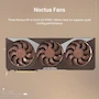 Miniatura de Tarjeta Gráfica ASUS NVIDIA GeForce RTX 5080 Noctua OC Edition 16GB GDDR7 Color Marrón Modelo RTX5080-O16G-NOCTUA Dimensiones 385 x 151 x 80 mm Serie GeForce RTX 50