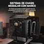 Miniatura de Corsair FRAME 4000D RS Caja Modular Mid-Tower ATX para PC con Sistema InfiniRail Negro