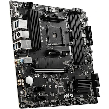 Imagen 3 de MSI B550M PRO-VDH Placa Base Motherboard AMD B550 Socket AM4 Micro ATX Negra Serie PRO
