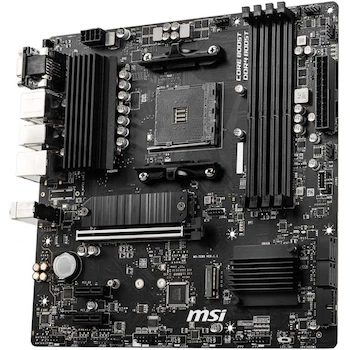 Imagen 4 de MSI B550M PRO-VDH Placa Base Motherboard AMD B550 Socket AM4 Micro ATX Negra Serie PRO