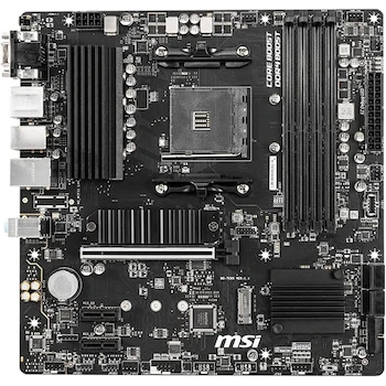 Imagen 5 de MSI B550M PRO-VDH Placa Base Motherboard AMD B550 Socket AM4 Micro ATX Negra Serie PRO