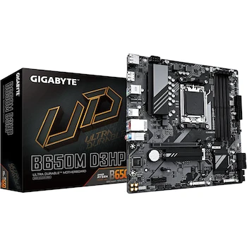 Imagen de referencia para GIGABYTE B650M D3HP Micro ATX Motherboard - AM5 / LGA 1718 Socket - AMD Compatible - B650 Chipset