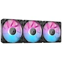Miniatura de CORSAIR iCUE LINK RX120 RGB Ventiladores PWM de 120 mm con iCUE LINK System Hub - Paquete Triple - Negro