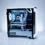 Miniatura de Ren Tech PC Escritorio Gamer Blanca Ryzen 7 5700 RTX 4060 Ti o 5060 Enfriamiento Líquido 64GB RAM 1TB NVME SSD Computadora Gamer
