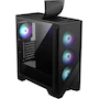 Miniatura de MSI MAG Forge 320R Airflow Negro - Gabinete Midi-Tower ATX/Micro-ATX/Mini-ITX con Ventana RGB y 4 Ventiladores ARGB Instalados