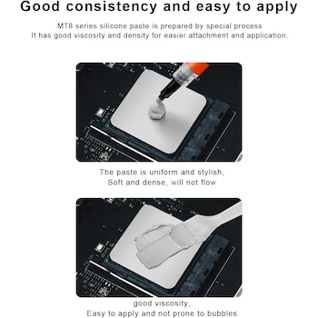 Imagen 5 de KOPIRA Pasta Térmica de Enfriamiento Gris 2g para CPU GPU VGA Discos Duros Disipadores de Calor en Ordenadores y Componentes Electrónicos