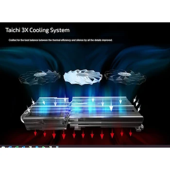 Imagen 5 de ASRock AMD Radeon RX 9070 XT Taichi 16GB OC Graphics Card 16GB GDDR6
