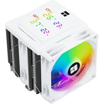 Imagen alusiva al producto Thermalright Peerless Assassin 120 Digital ARGB White CPU Air Cooler Dual Tower 120mm